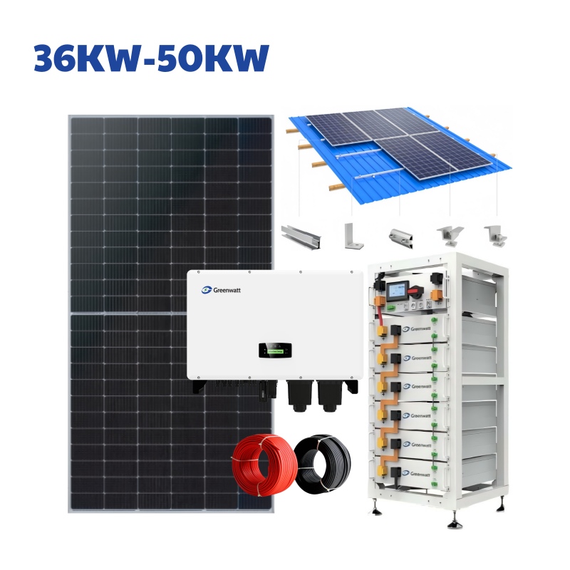 hybrid solar lithium battery system