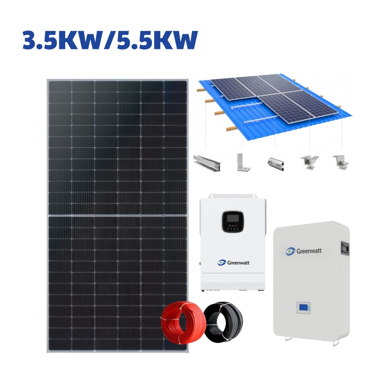 5kw off grid solar system home