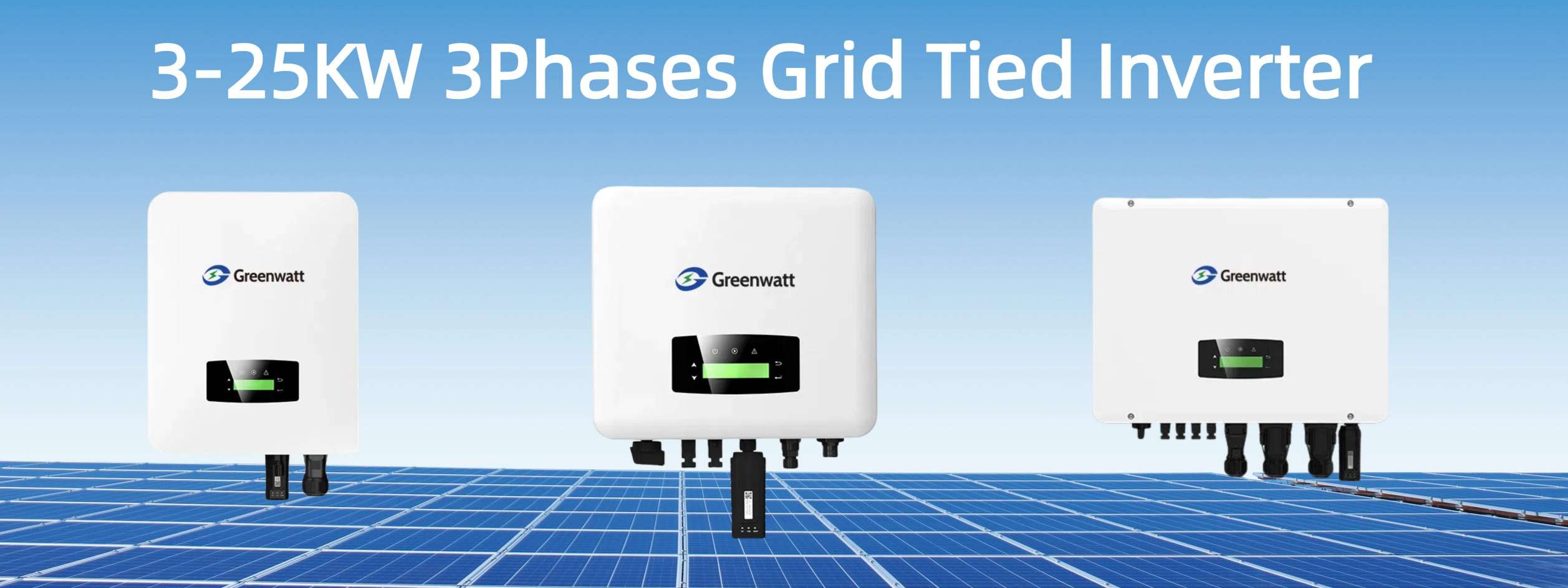 3-25KW Grid Tied Inverter