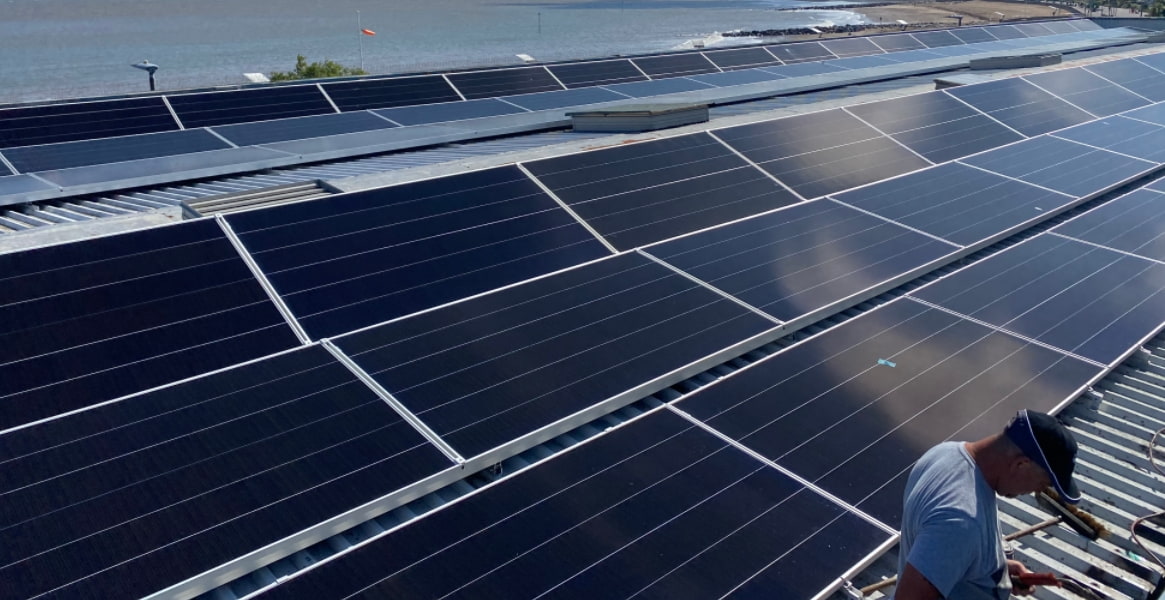 110KW Hybrid Energy Storage System with Shingled 700Wp Solar Panel