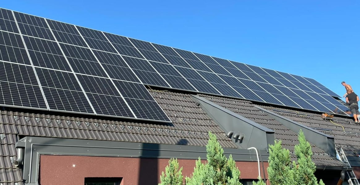 Commercial solar system 