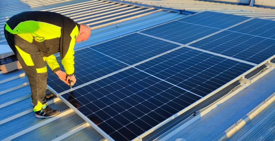 100KW On Grid Solar Power System For Factory In Slovakia