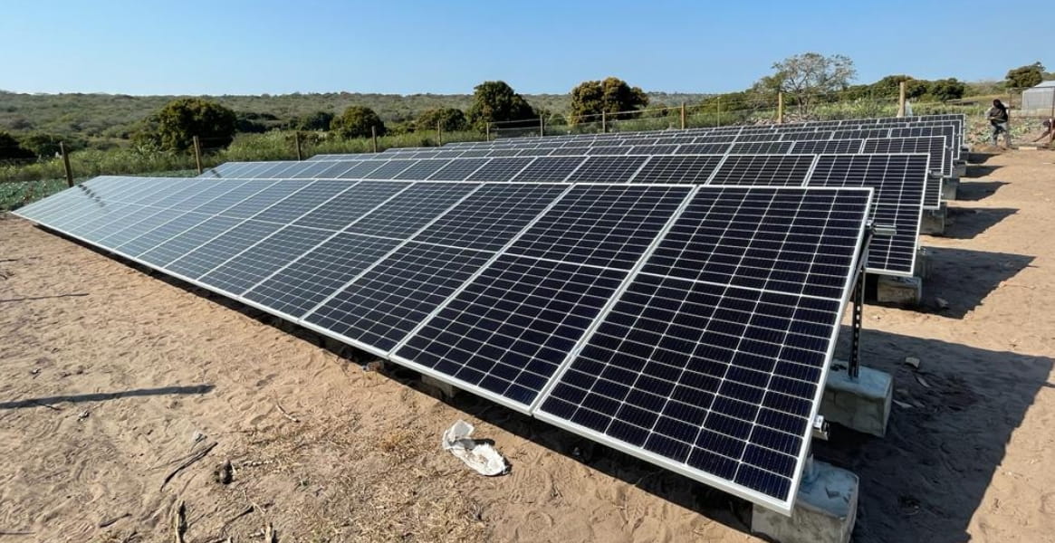 Greenwatt 50kw off grid energy storage system in Mozambique