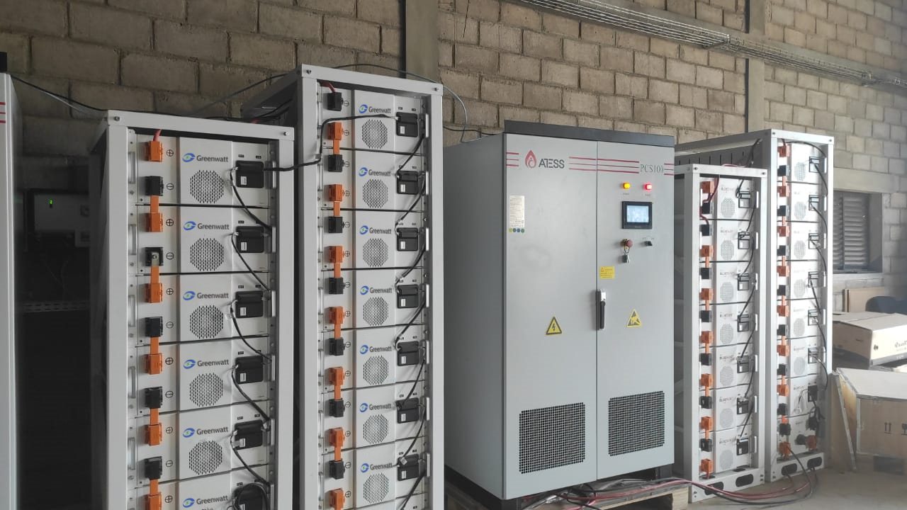 Industrial 100KW Solar Energy Storage System ESS For Facotry