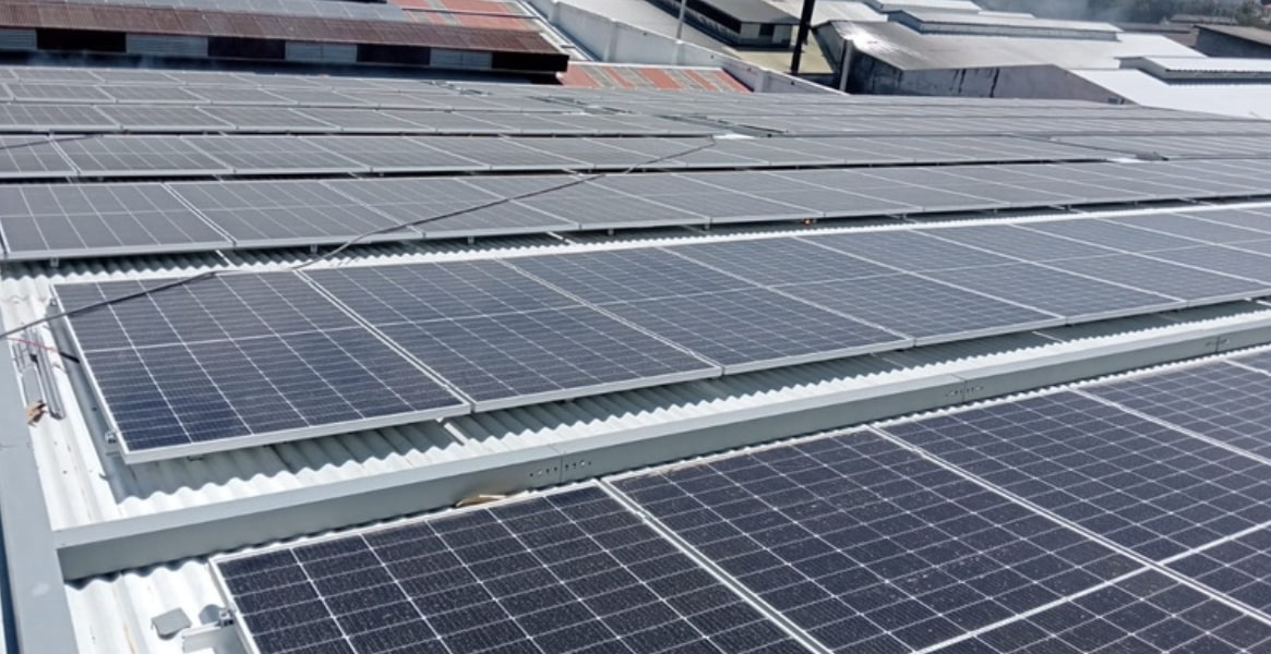 commercial solar system in Philippine 300KW on grid solar system