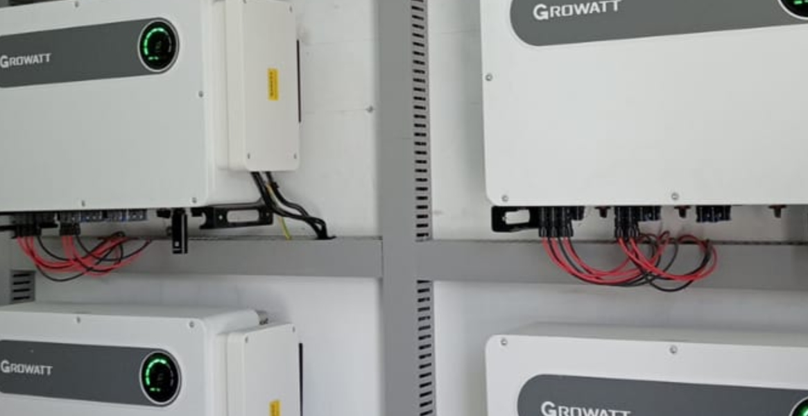 50kw on grid solar system  Growatt string solar inverter