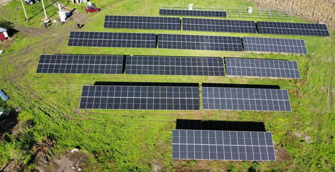Industrial Solar Farm 200KW On Grid Solar Power System In Europe